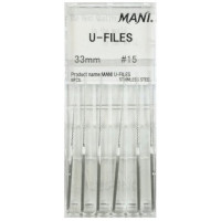 U-files "15" (33 мм)  білі, Mani